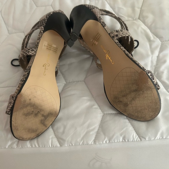 Snake print sandals - Picture 8 of 9